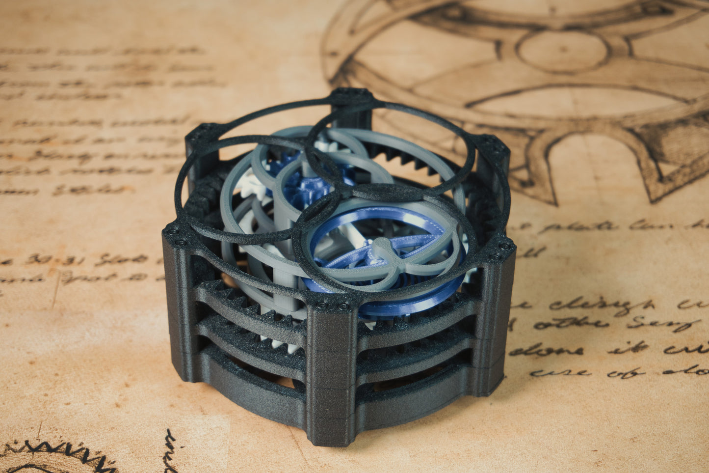 Kinetic Tourbillon Display