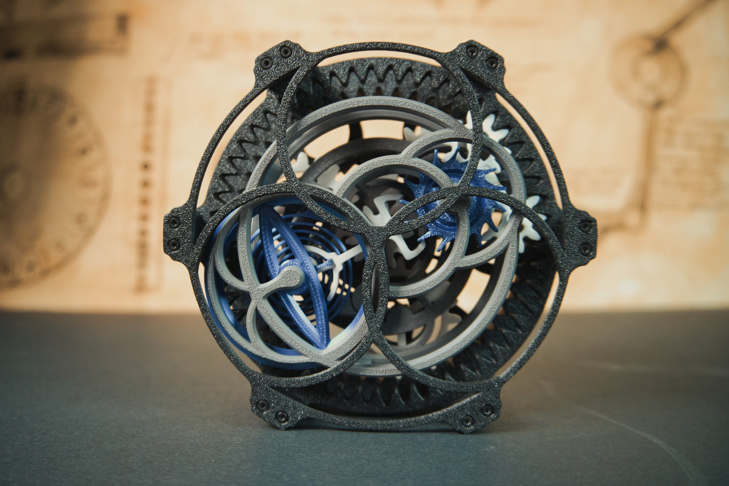 Kinetic Tourbillon Display